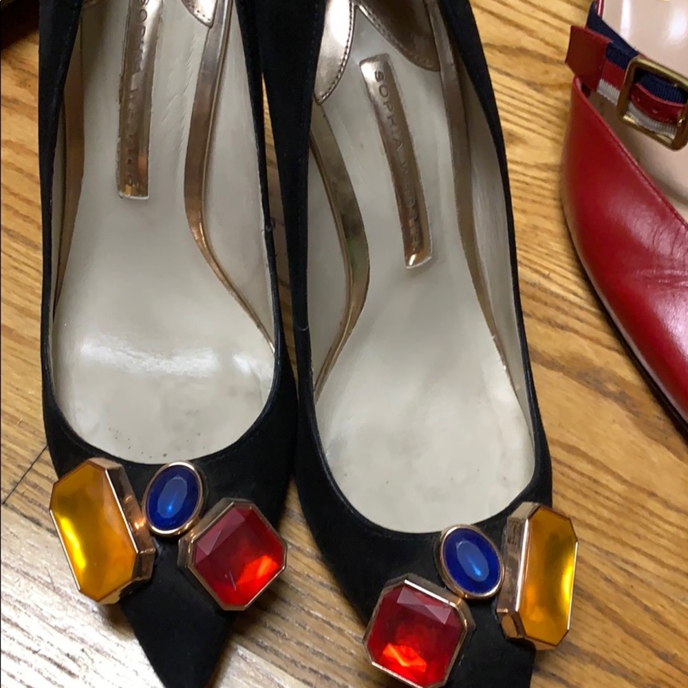 Heels with stones